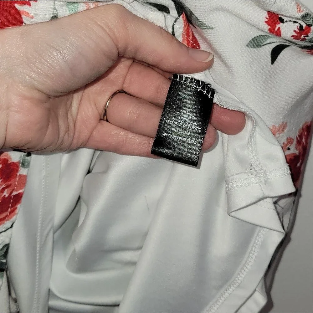 Torrid Midi Challis Floral Dress 0 0X - Picture 8 of 13